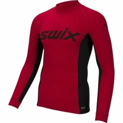 Swix RaceX Bodywear 1/2 Zip Top Men's 12 Swix RaceX Bodywear 1/2 Zip Top Men's -Swix Sales Store SWIRED 2